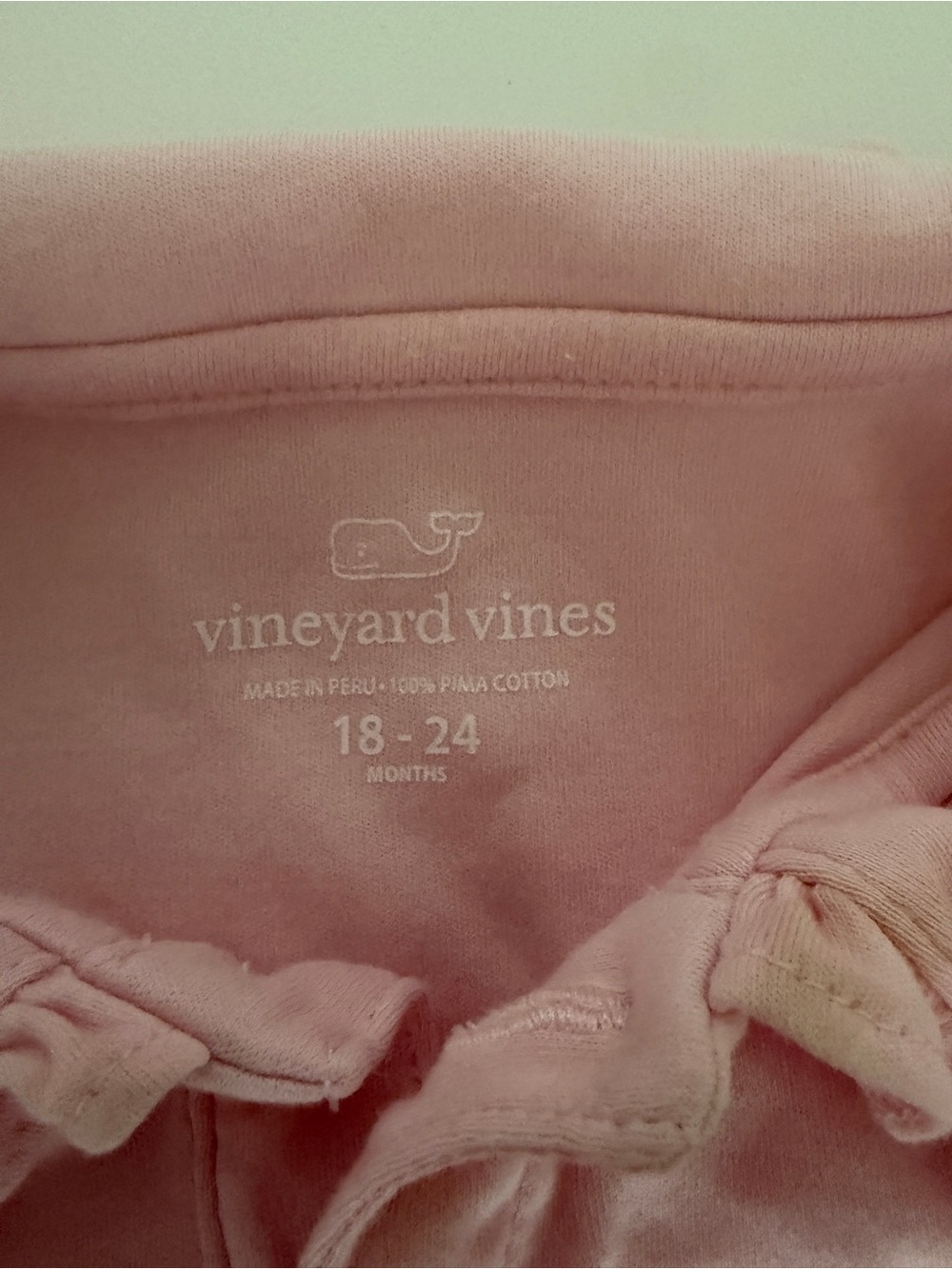 Vineyard Vines Romper with whales — Pink